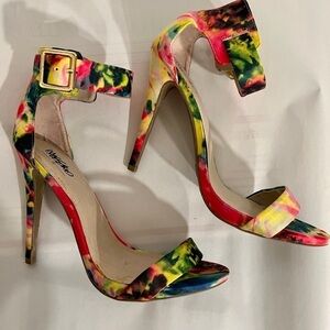 3/$25 SALE🎈Mossimo multicolored ankle strap sandals